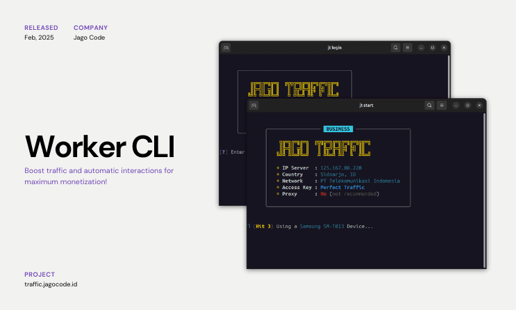 Jago Traffic CLI